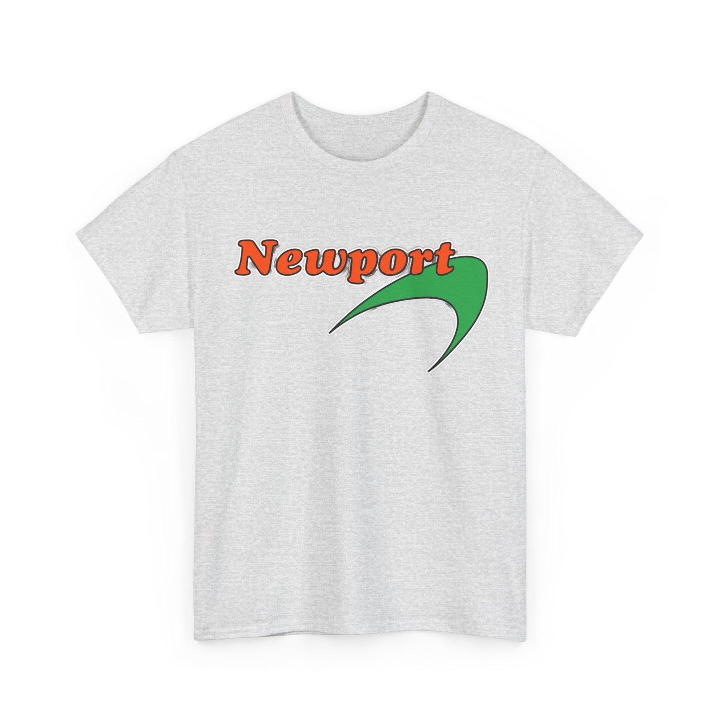 Newport Tshirt Vintage logo Menthol Cigarette 90s retro Unisex Heavy Cotton Tee