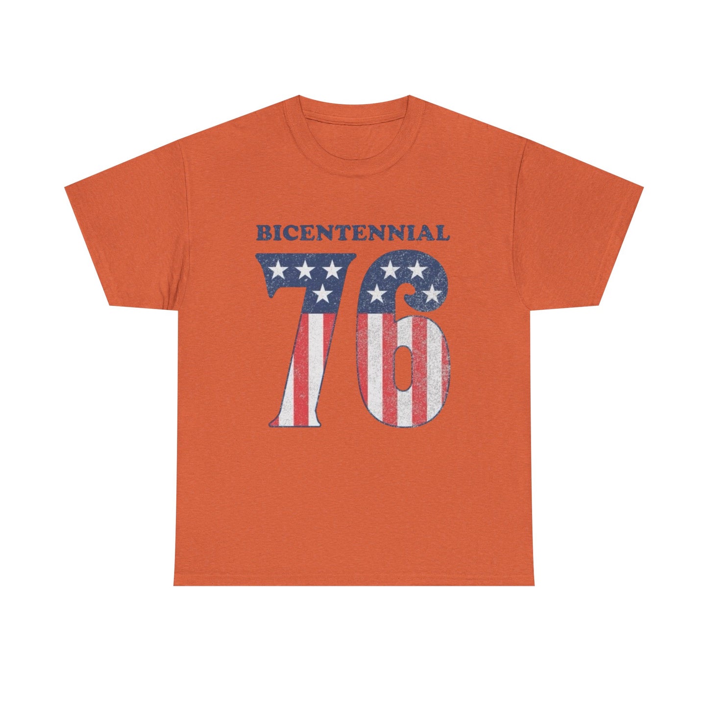 Bicentennial USA 76 Anniversary Graphic T Shirt Adult New Tee