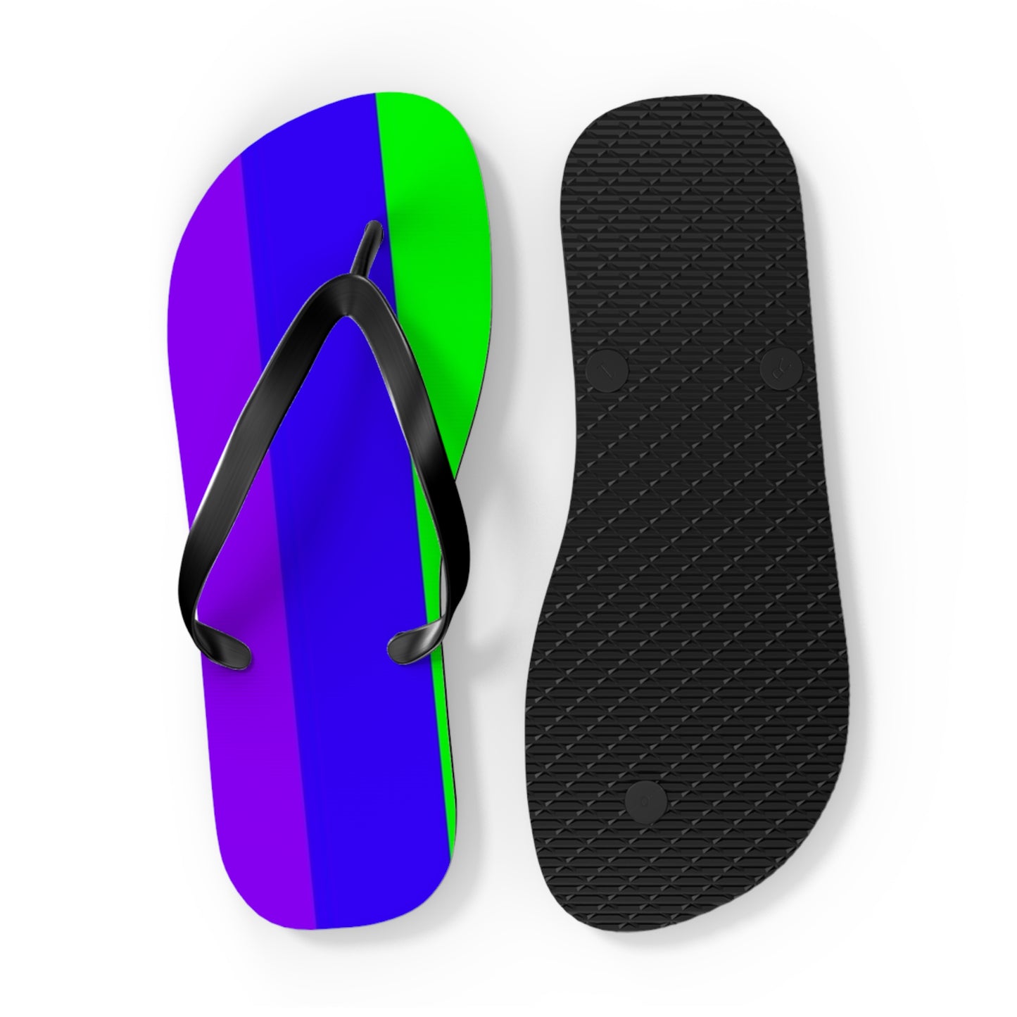 Summer Rainbow Flip Flops, Sandals Slides, Summer Footwear, Brand New