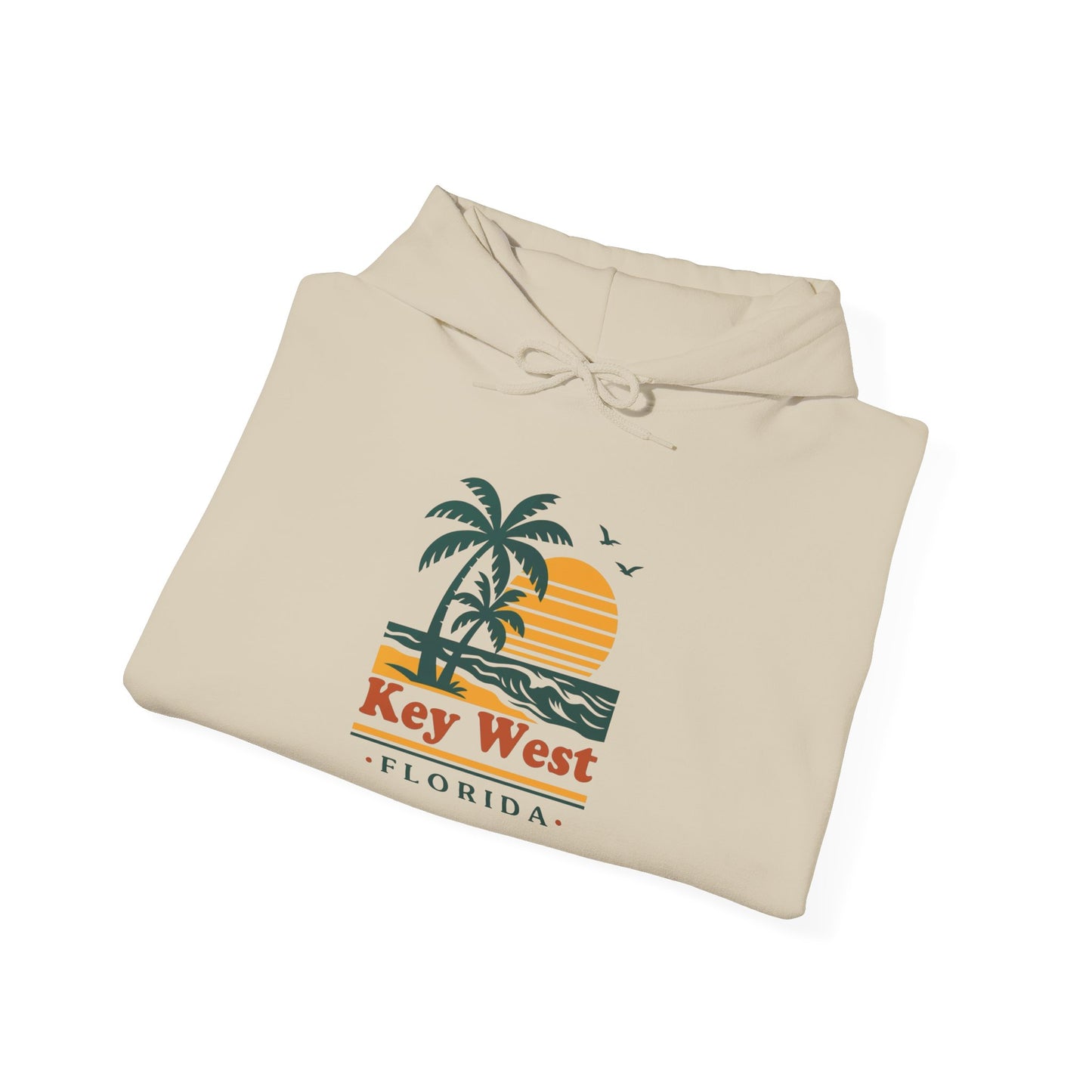 Key West Florida Graphic Hoodie Heavy Blend Sweatshirt NEW