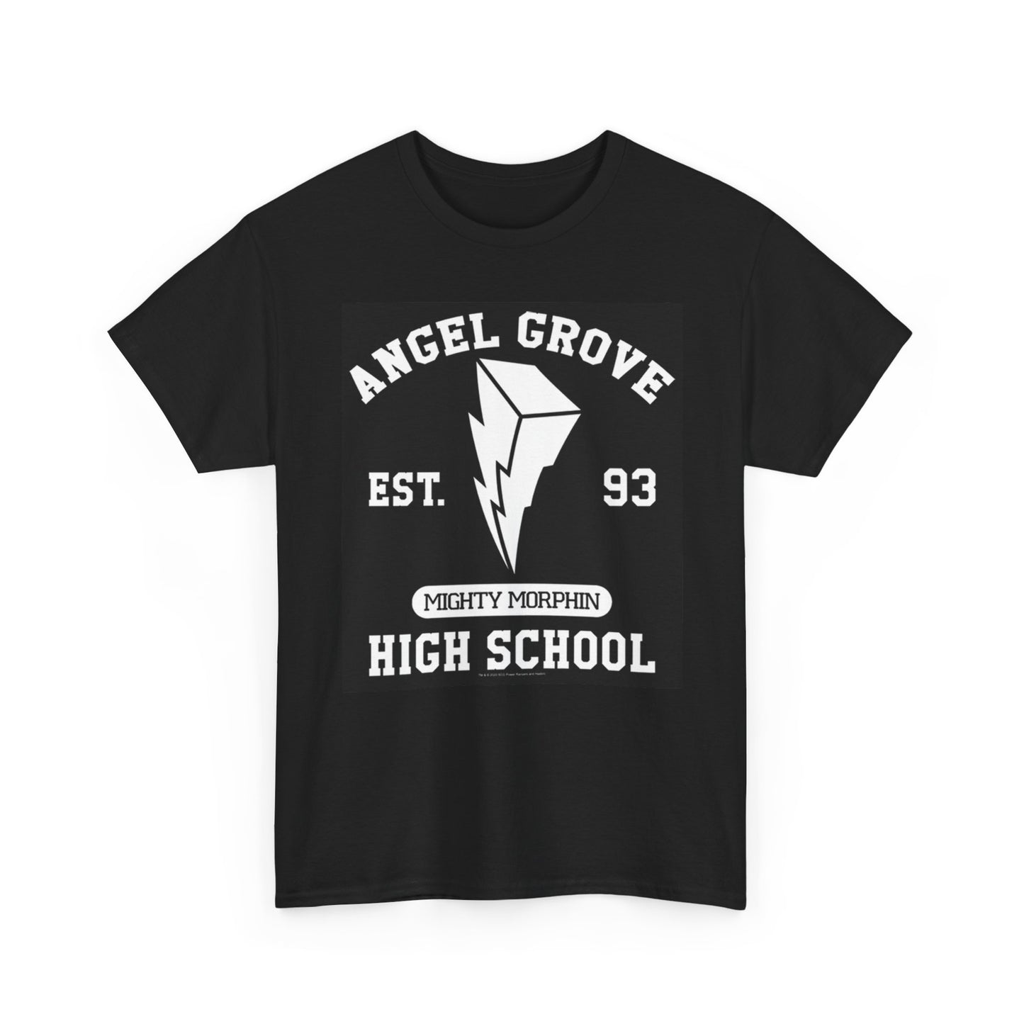 Power Rangers High School Shirt Apparel BRAND NEW Unisex Heavy Cotton Tee