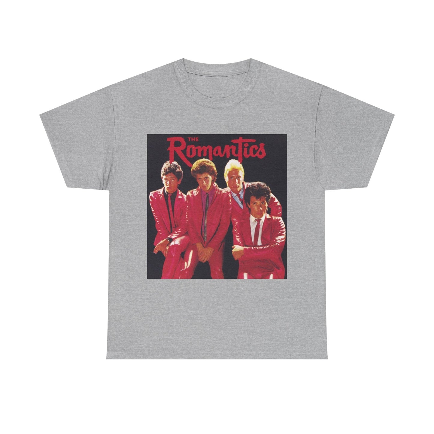 The Romantics Tshirt Vintage Band Poster Retro Unisex Heavy Cotton Tee