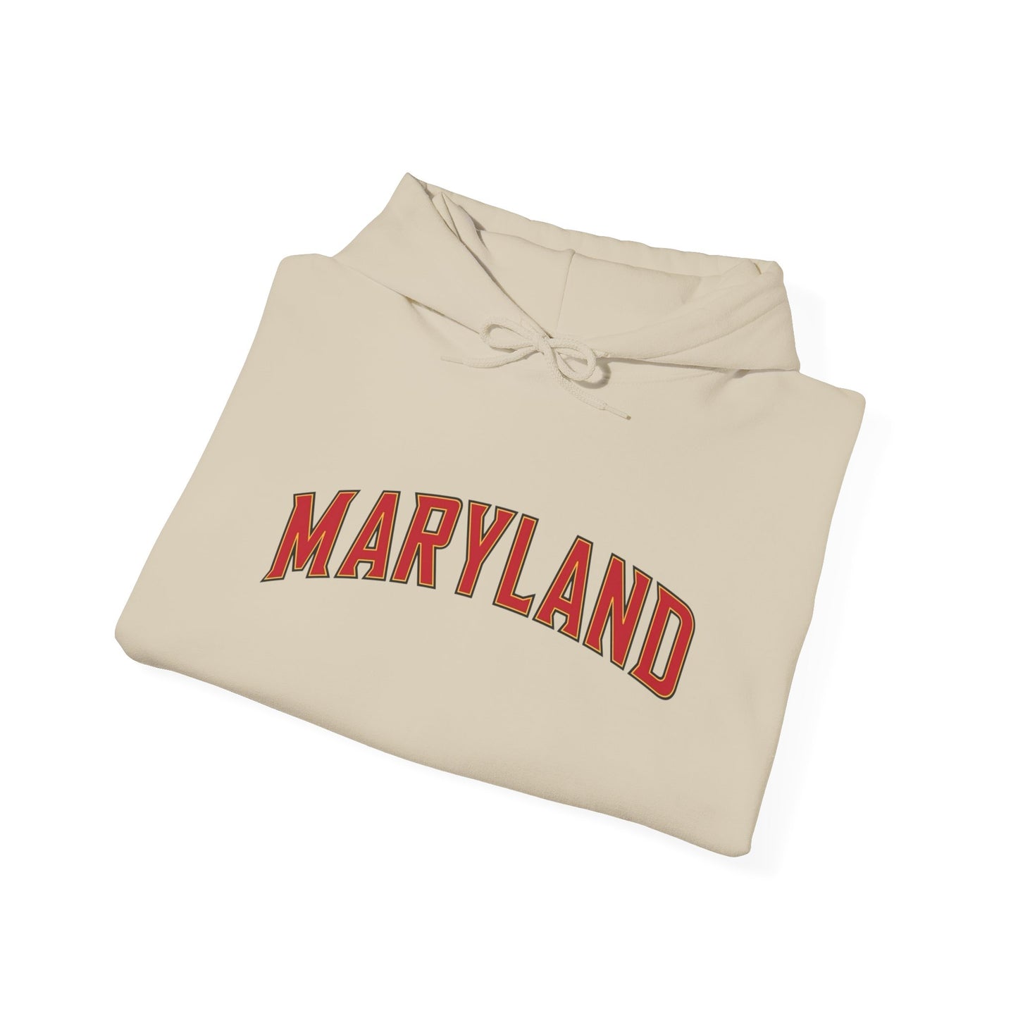 Maryland State Graphic Hoodie Unisex Heavy Blend™ Hooded Sweatshirt