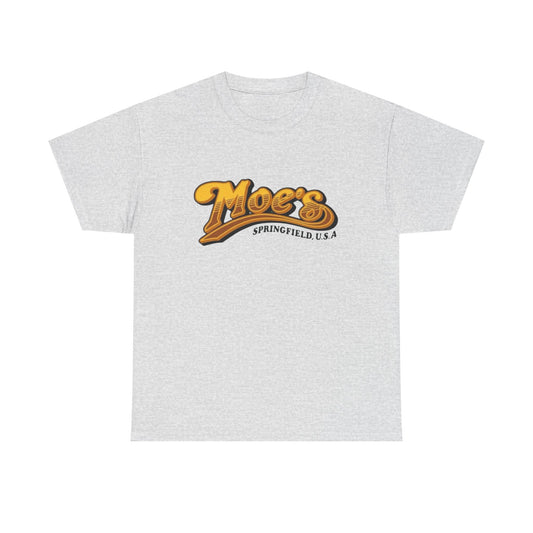 Moe's Bar Funny Graphic T Shirt NEW Heavy Cotton Tee
