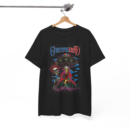 Grateful Dead Tshirt Vintage Poster Jerry Garcia The Dead Unisex Heavy Cotton 7