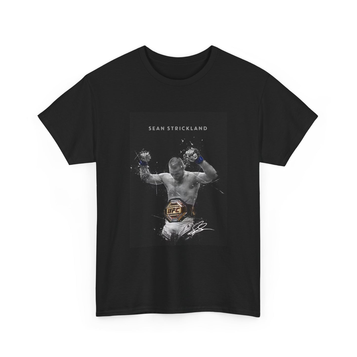 Sean Strickland Tshirt UFC Graphic MMA Unisex Heavy Cotton Tee