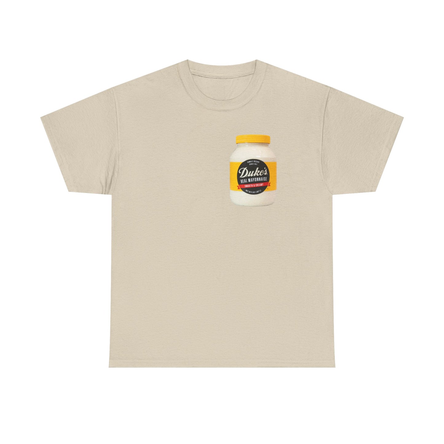 Dukes Mayo Funny Graphic T Shirt Vintage Jokes Southern Unisex Heavy Cotton Tee
