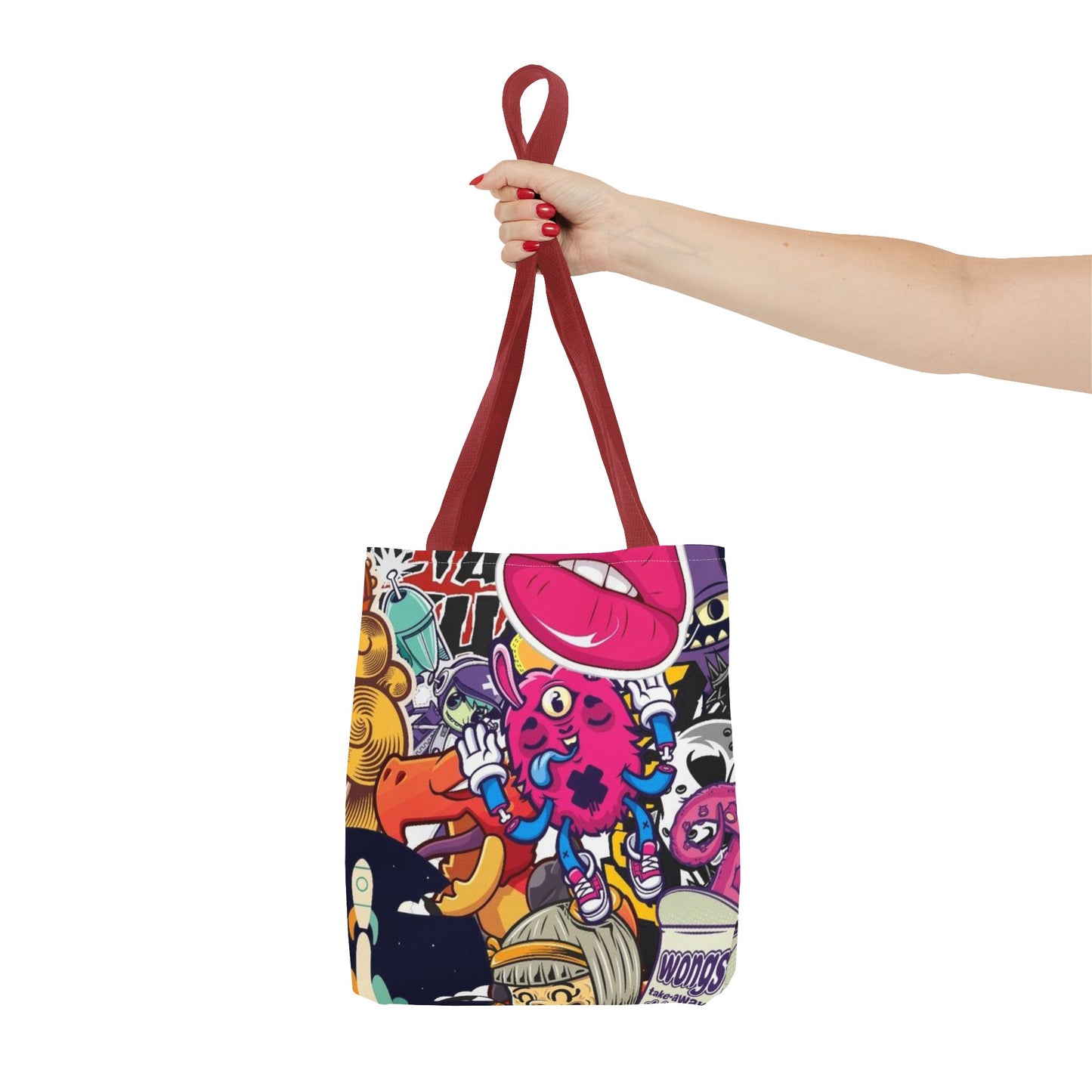 Sticker Bomb All Over Print BRAND NEW Purse, Pocketbook,Travel Tote Bag