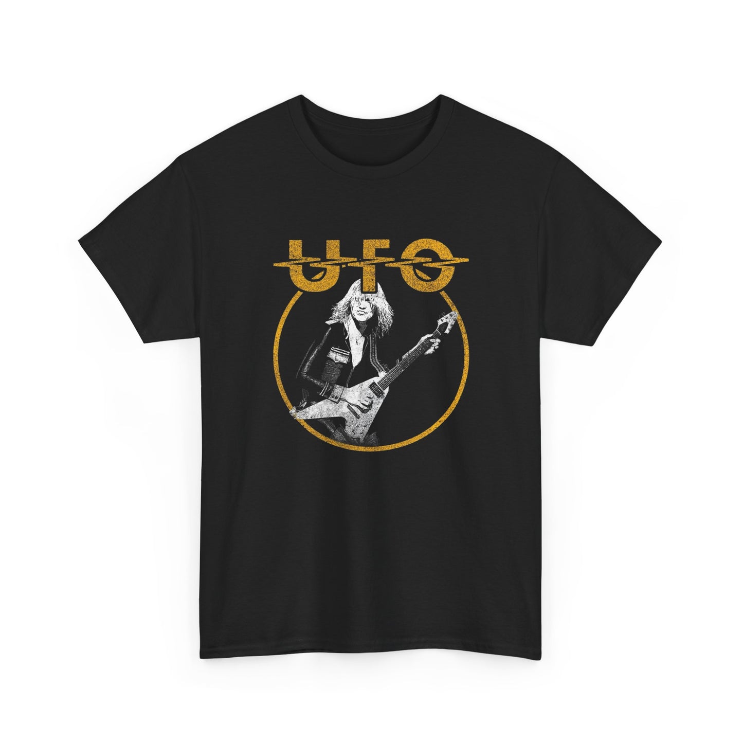 UFO Vintage Graphic T Shirt Unisex Heavy Cotton Tee