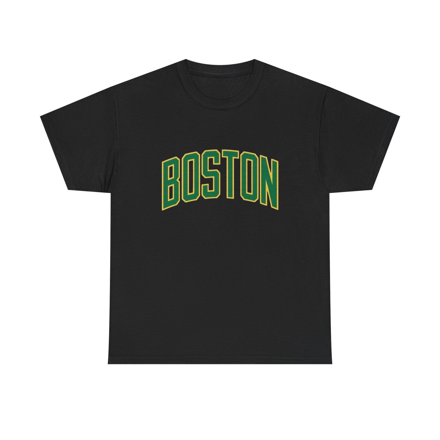 Boston Logo Sports Graphic T Shirt NEW Unisex Heavy Cotton Tee