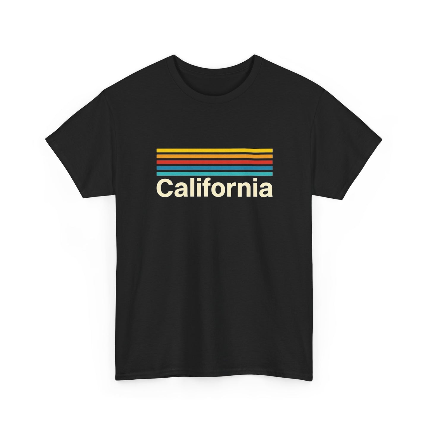 California Vintage Arcade Logo Graphic T-Shirt Unisex Heavy Cotton Tee
