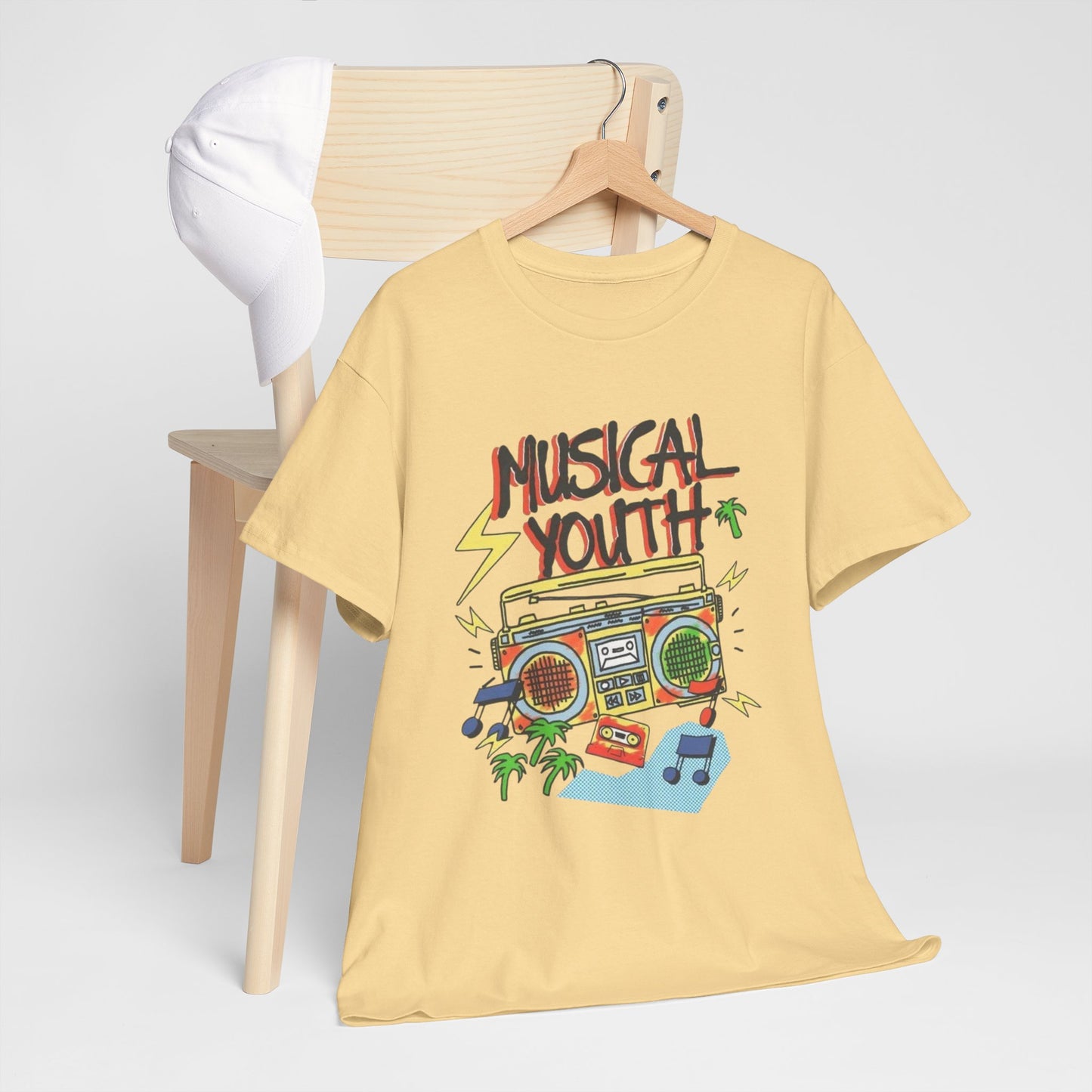 Musical Youth Vintage Graphic T Shirt Unisex Heavy Cotton Tee