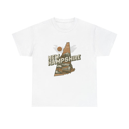 New Hampshire Graphic T Shirt NEW Adult Tee