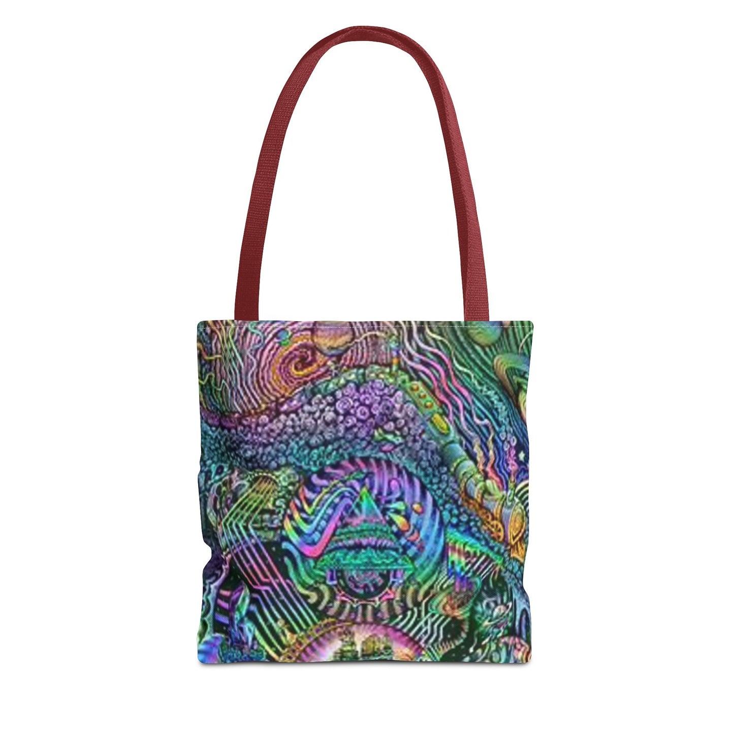 Trippy Rainbow Multi Color BRAND NEW MODERN Tote Bag (AOP)