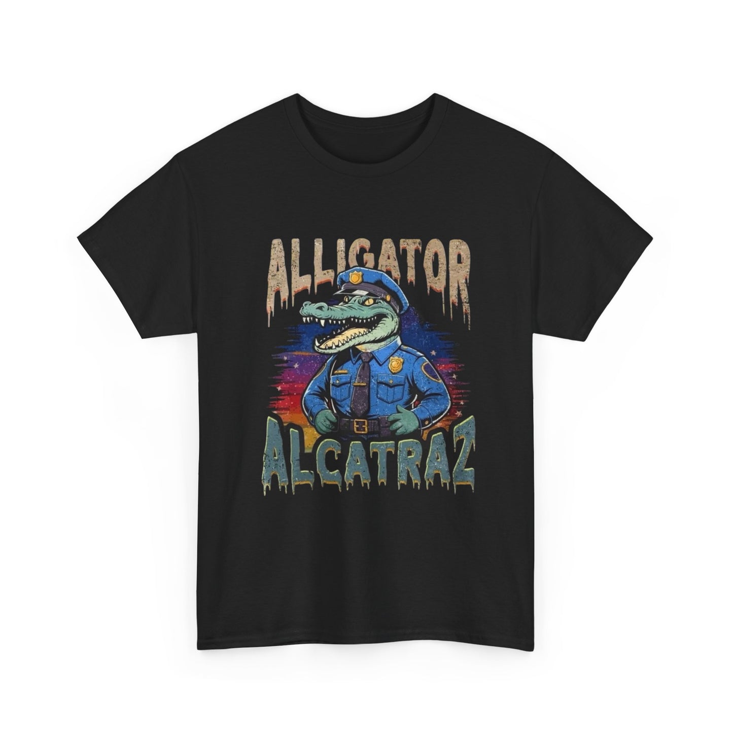 Alligator Alcatraz BRAND NEW Graphic T Shirt Unisex Heavy Cotton Tee