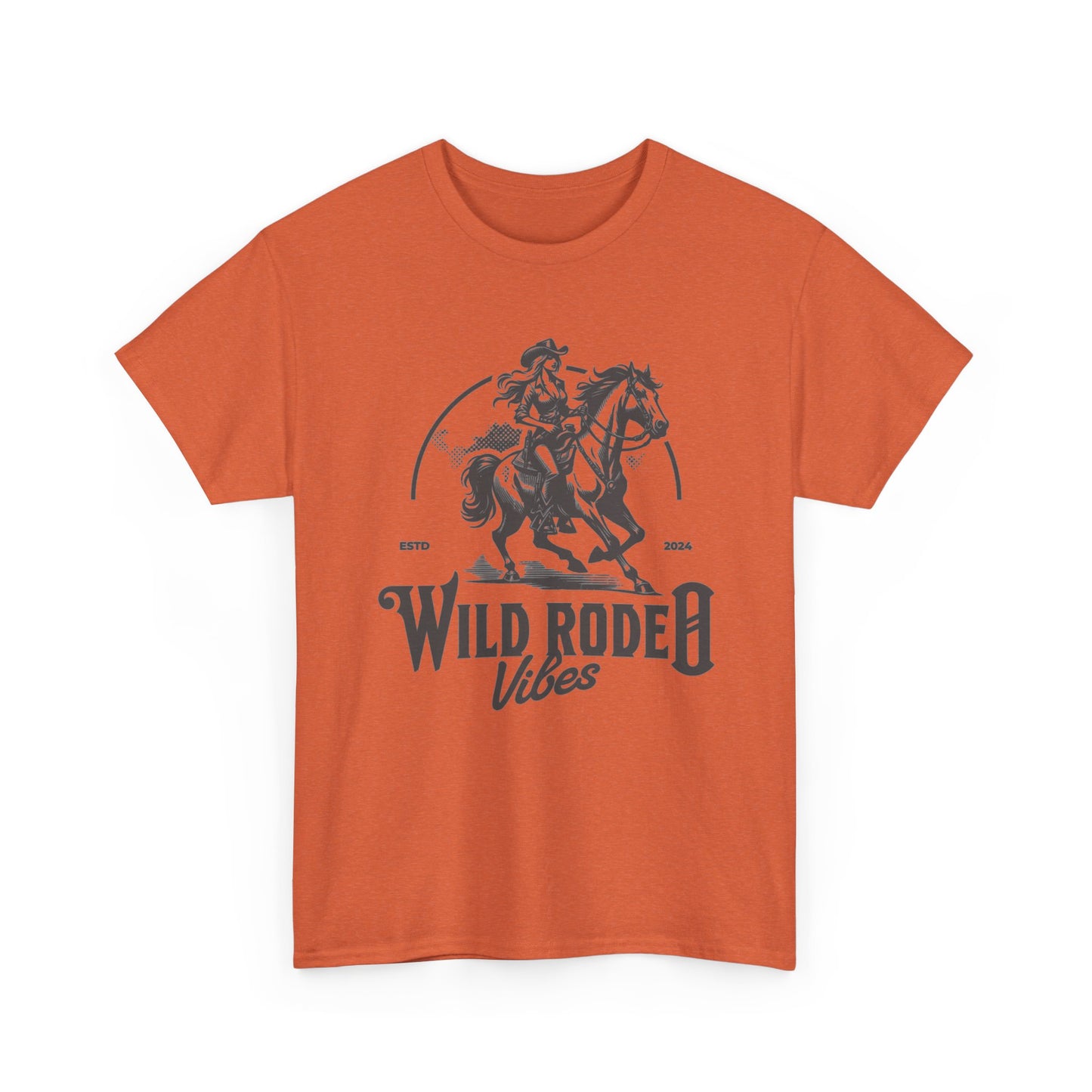 Wild Rodeo Cowgirls Graphic T Shirt Women's Vintage Retro Cotton Tee