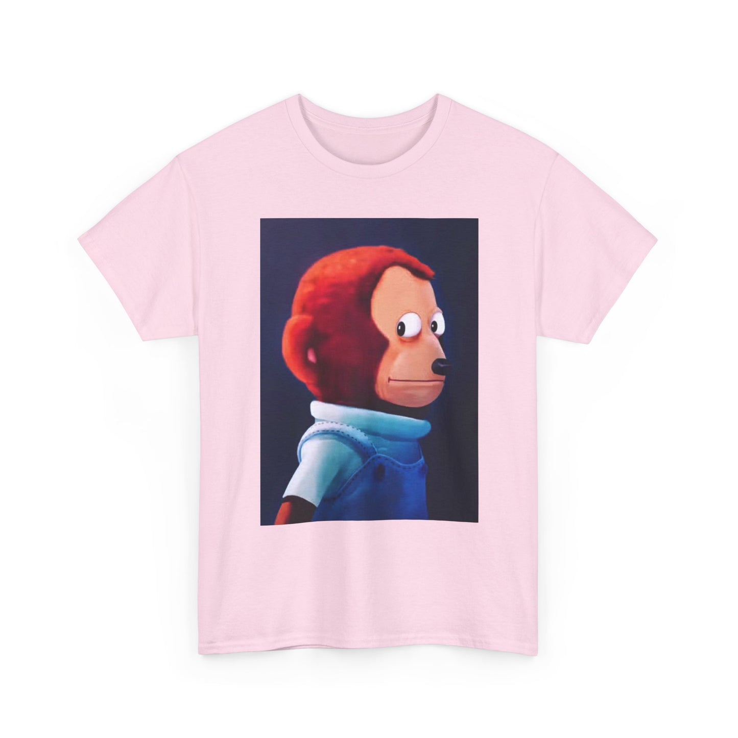 Funny Side Eye Jokes T Shirt MEME Comedy Cartoon Painting Unisex Heavy Cotton