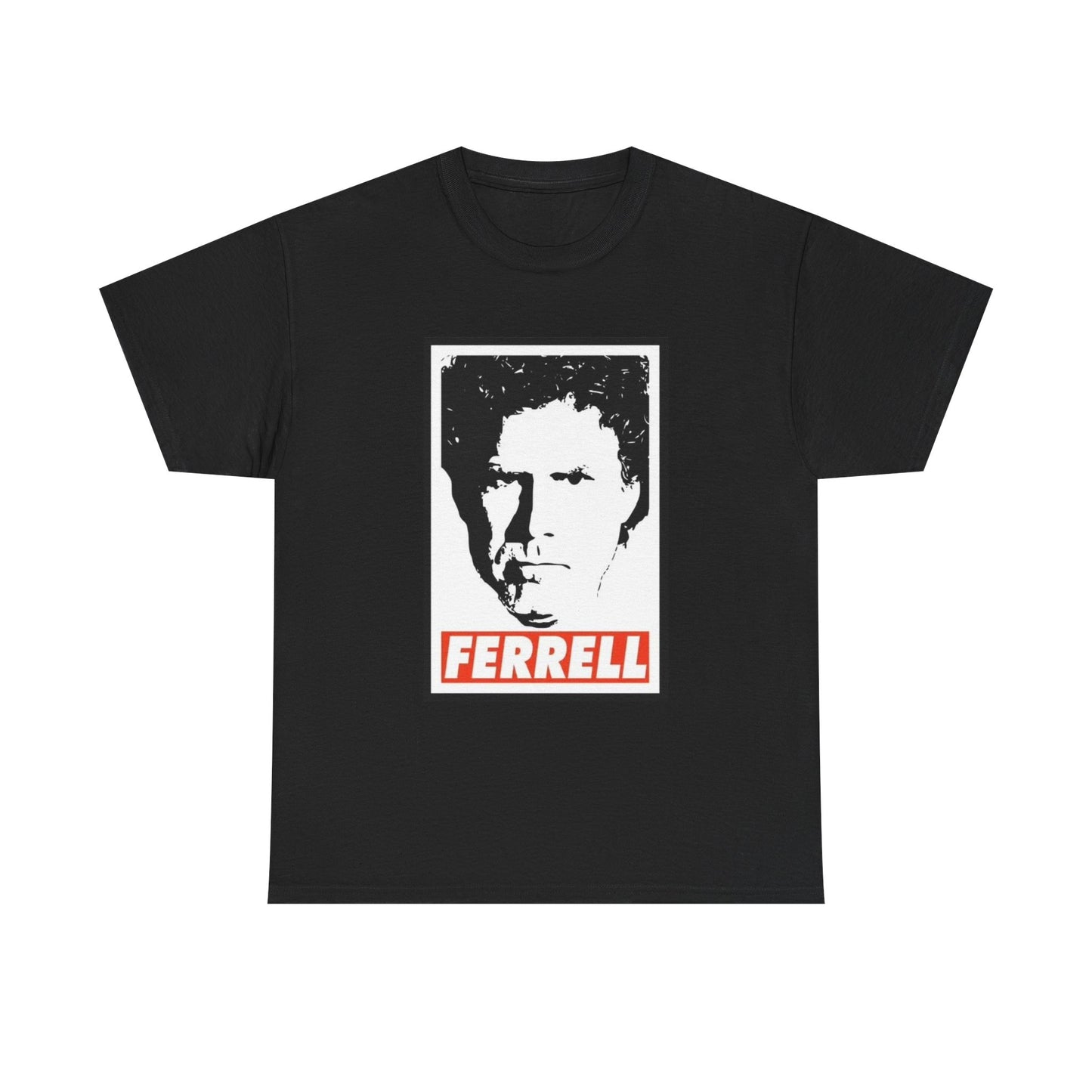 Will Ferrell Tshirt Anchorman Ron Burgandy Stepbrothers Unisex Heavy Cotton Tee