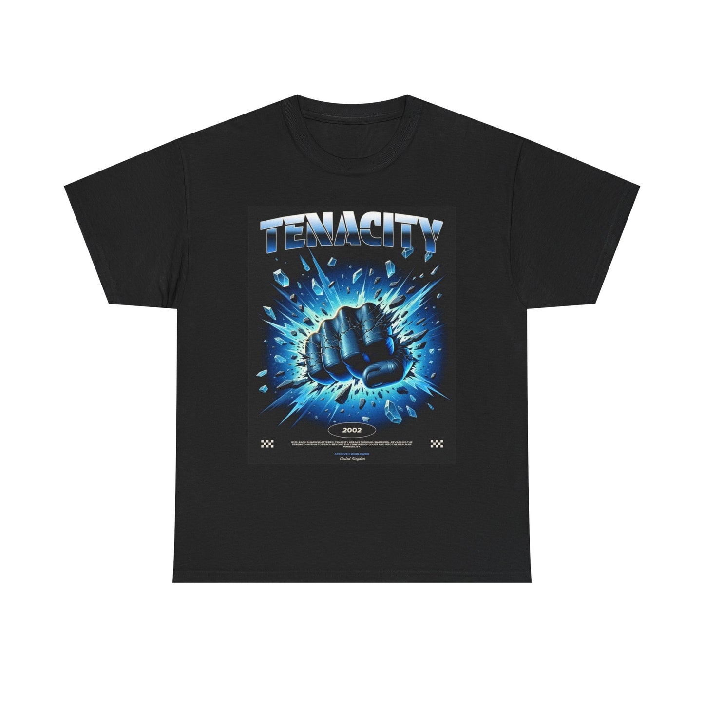Tenacity Breakthrough Graphic T Shirt Apparel Heavy Cotton Tee Small-5xl NEW