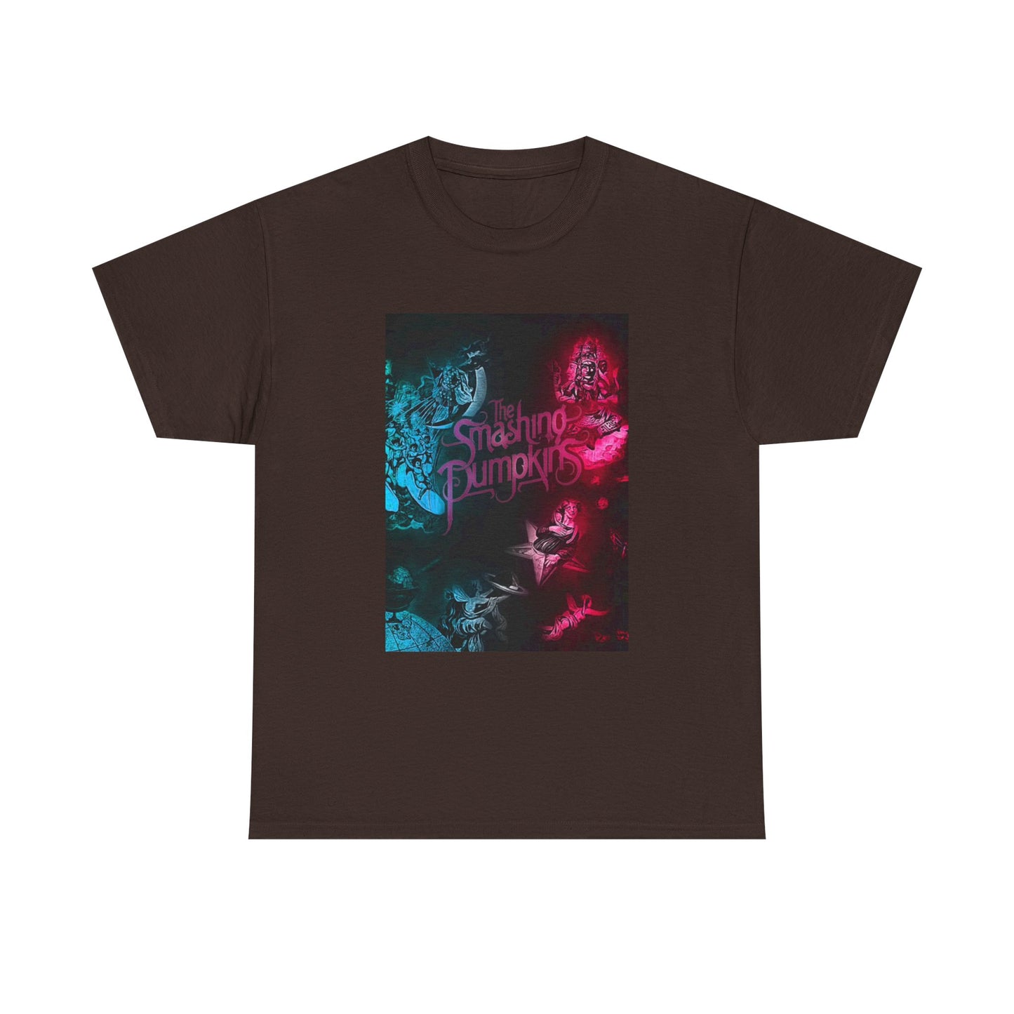 The Smashing Pumpkins Tshirt Vintage Merch Neon Unisex Heavy Cotton Tee