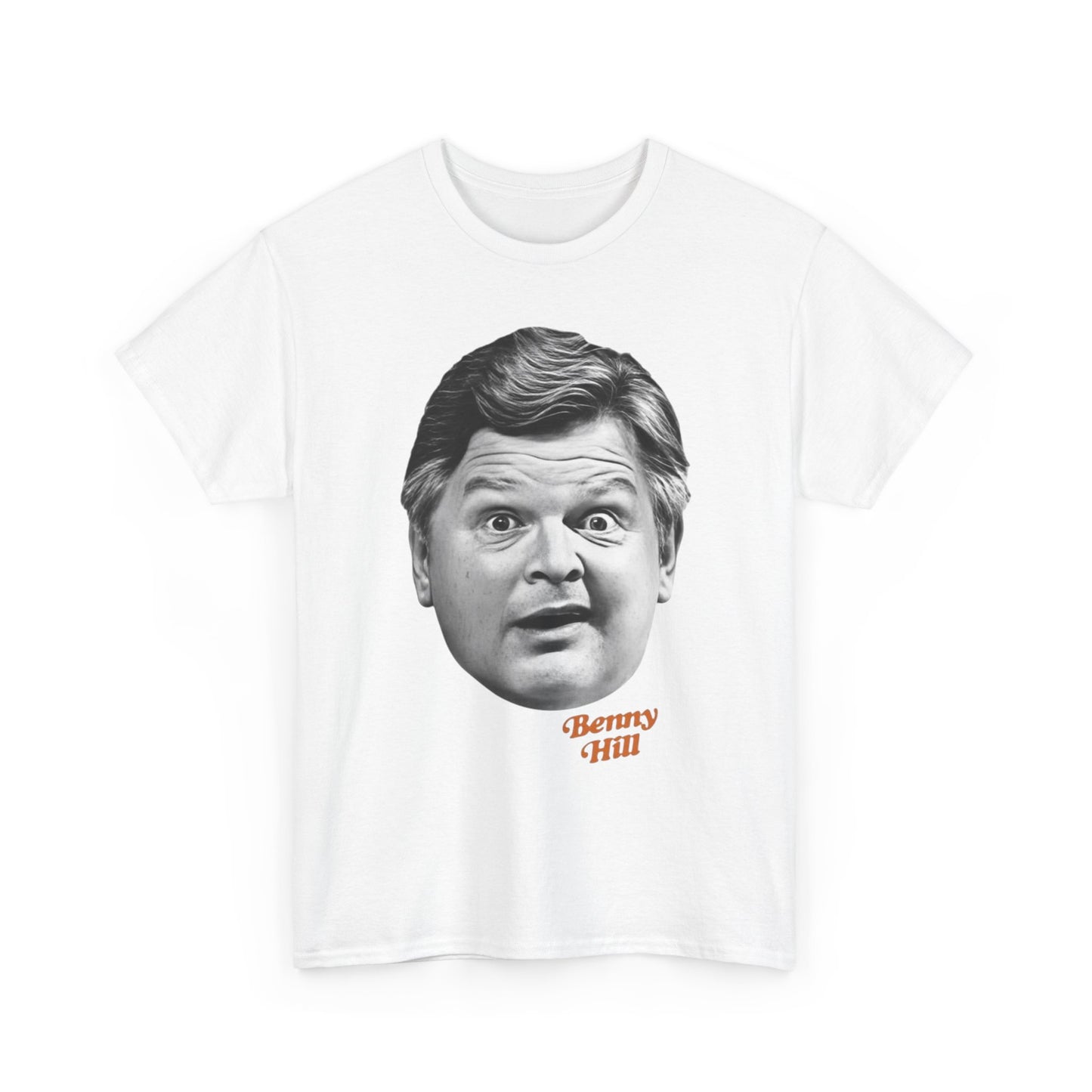 Benny Hill Vintage Comedy Graphic T Shirt ADULT NEW Unisex Heavy Cotton Tee