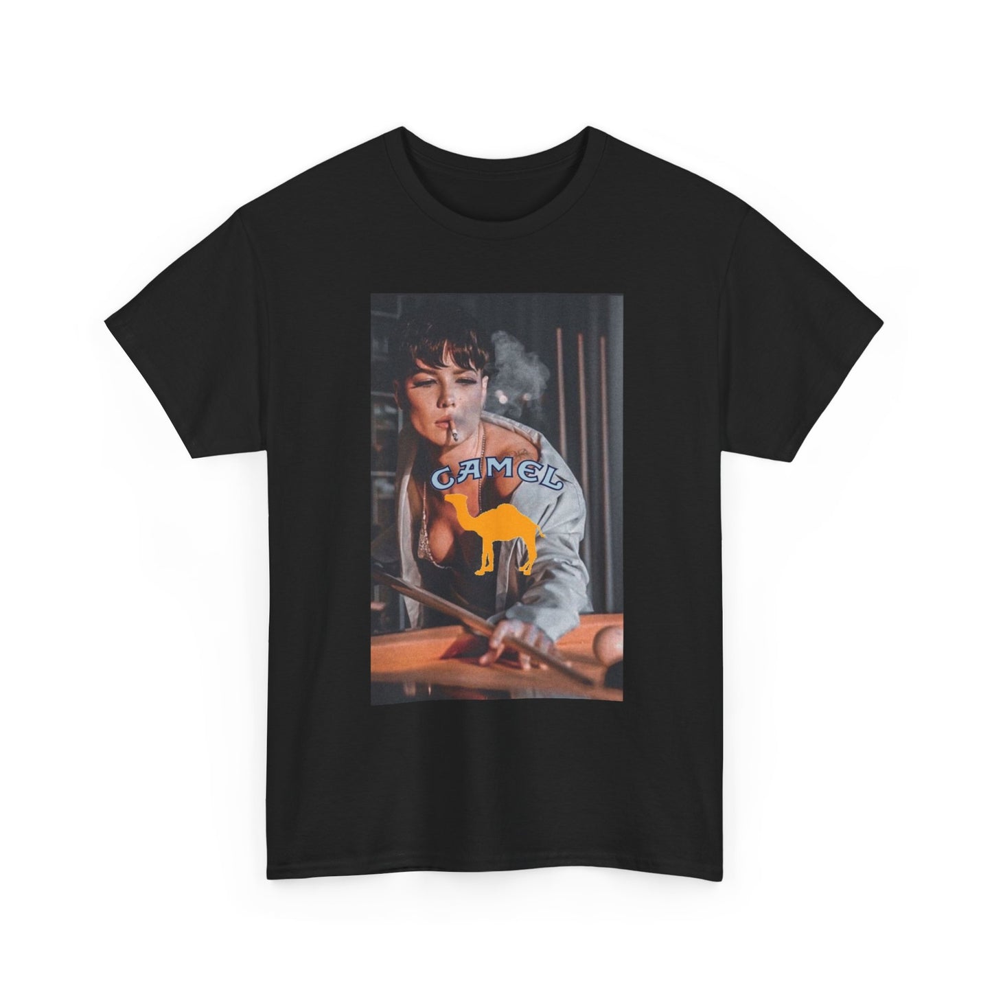 Camel Cigarettes Vintage Graphic T Shirt S-5XL Unisex Heavy Cotton Tee