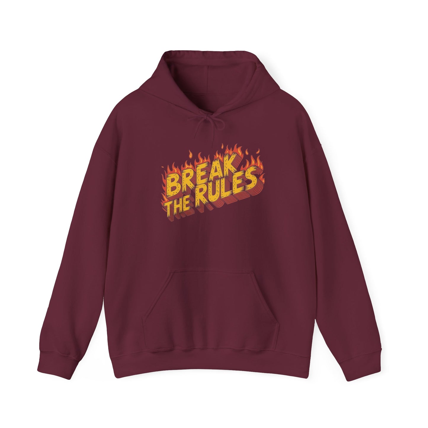 Break The Rules Graphic Hoodie Heavy Blend™ NEW Sweatshirt