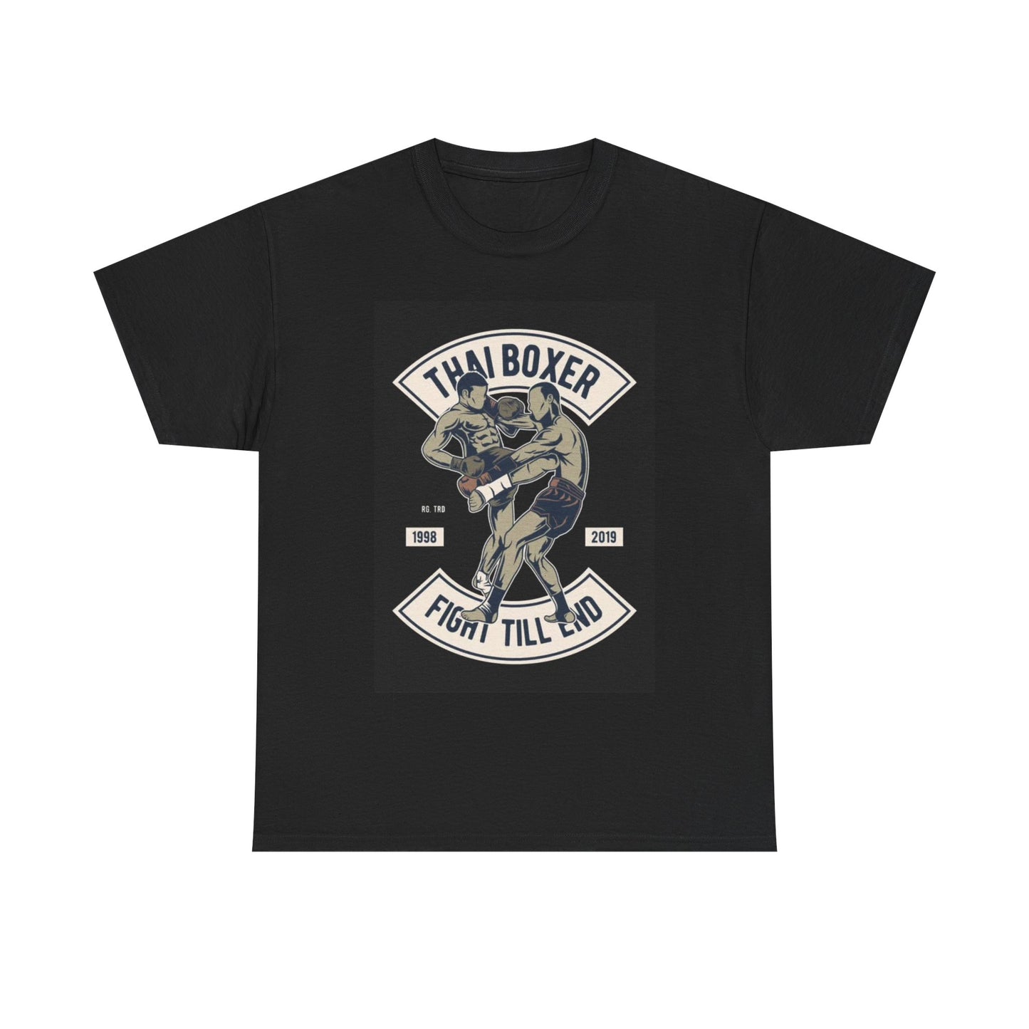 Muay Thai tshirt MMA UFC GYM gear Thai Boxing Club Unisex Heavy Cotton Tee