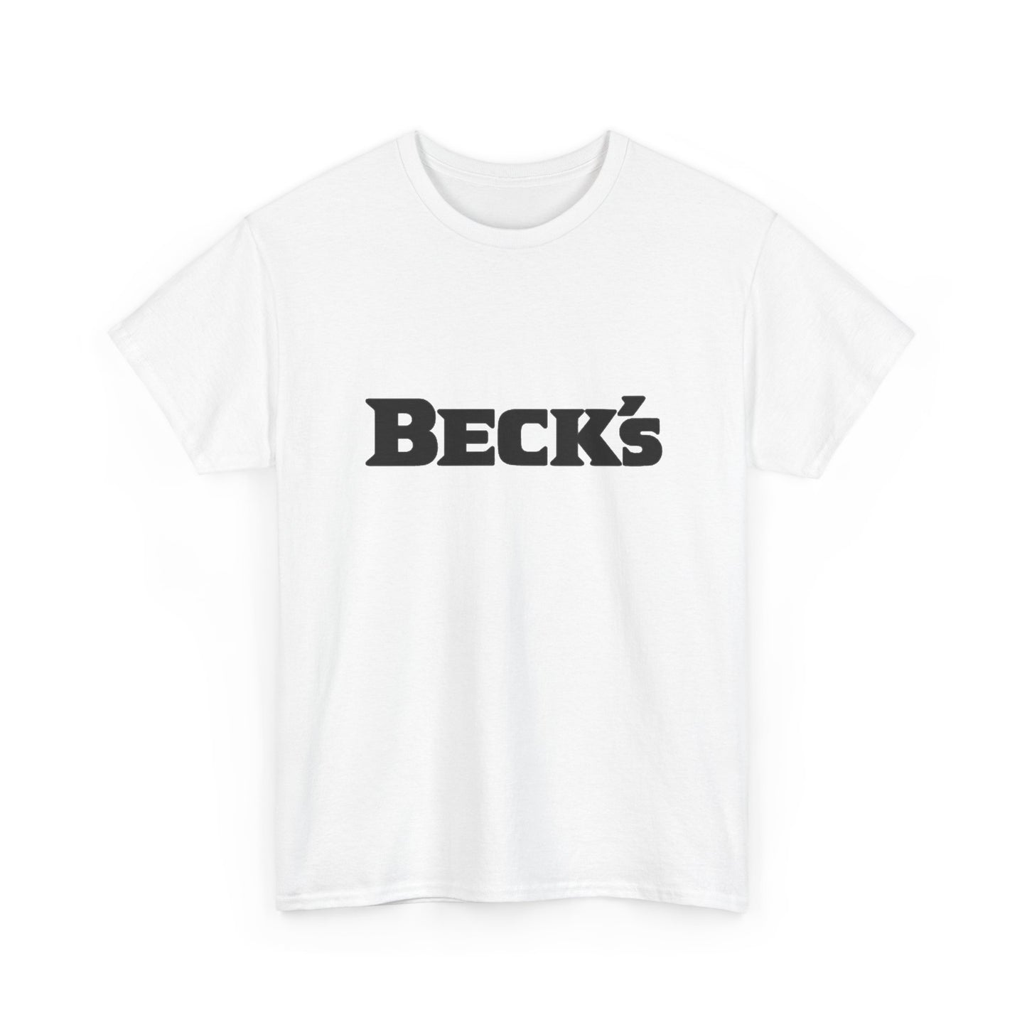 Becks Beer Vintage Tee Graphic T Shirt NEW Unisex Heavy Cotton Tee