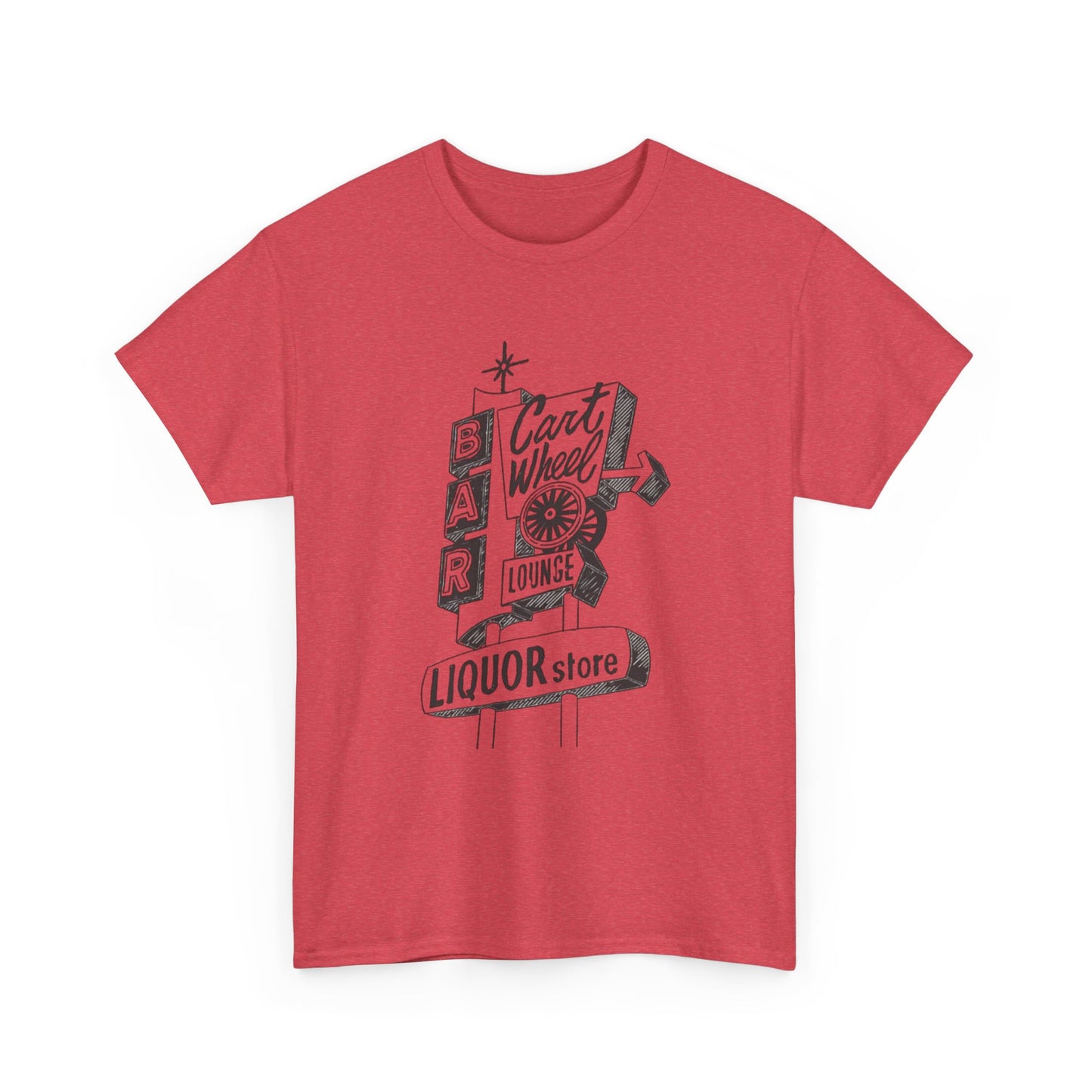 Bar Liquor Store Graphic T Shirt Unisex Heavy Cotton Tee Gift