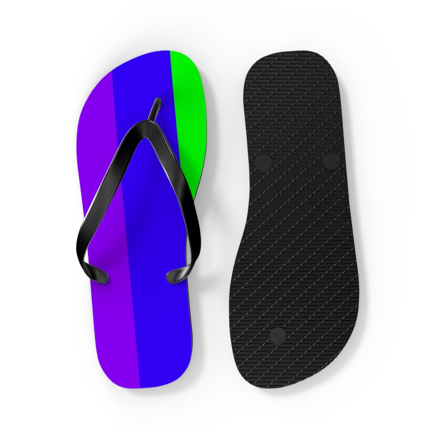 Summer Rainbow Flip Flops, Sandals Slides, Summer Footwear, Brand New