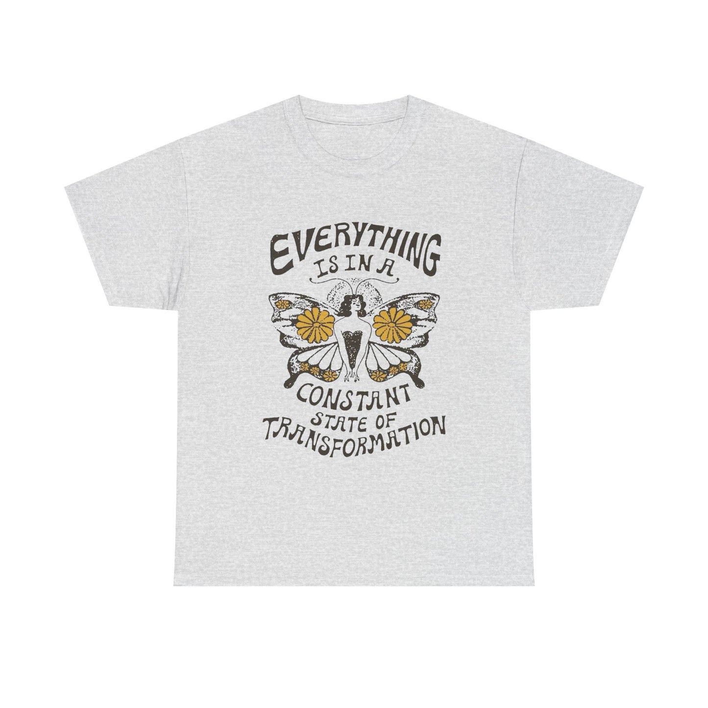 Butterfly Art Graphic T Shirt NEW ADULT Unisex Heavy Cotton Tee