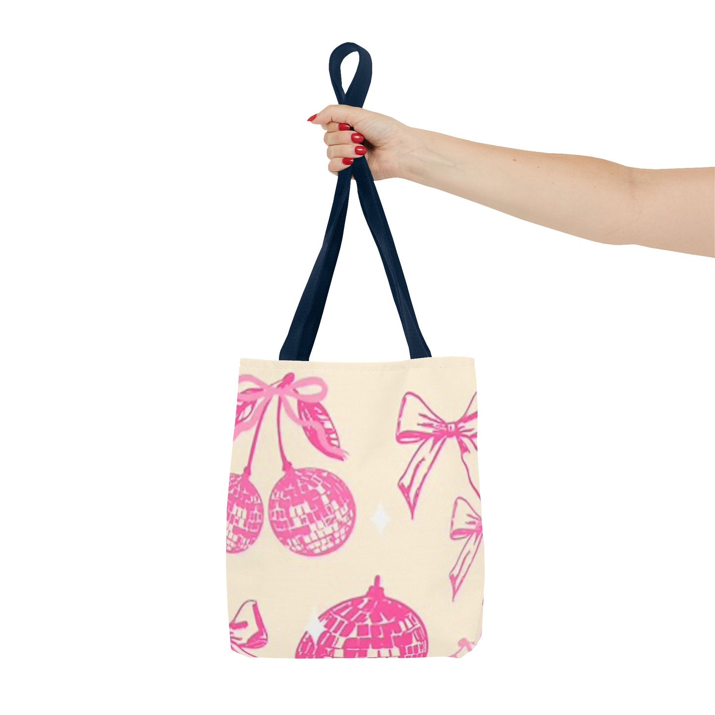 Pink And Cream Bows Brand NEW Tote Bag (AOP)