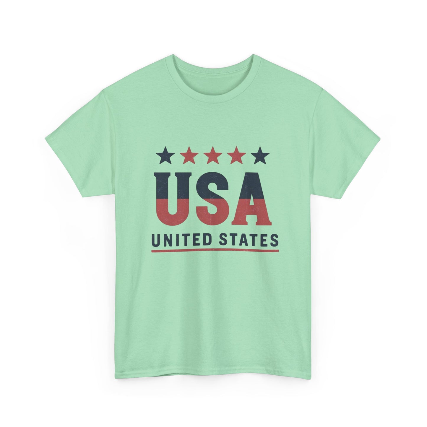 USA Graphic T Shirt NEW ADULT Heavy Cotton Tee