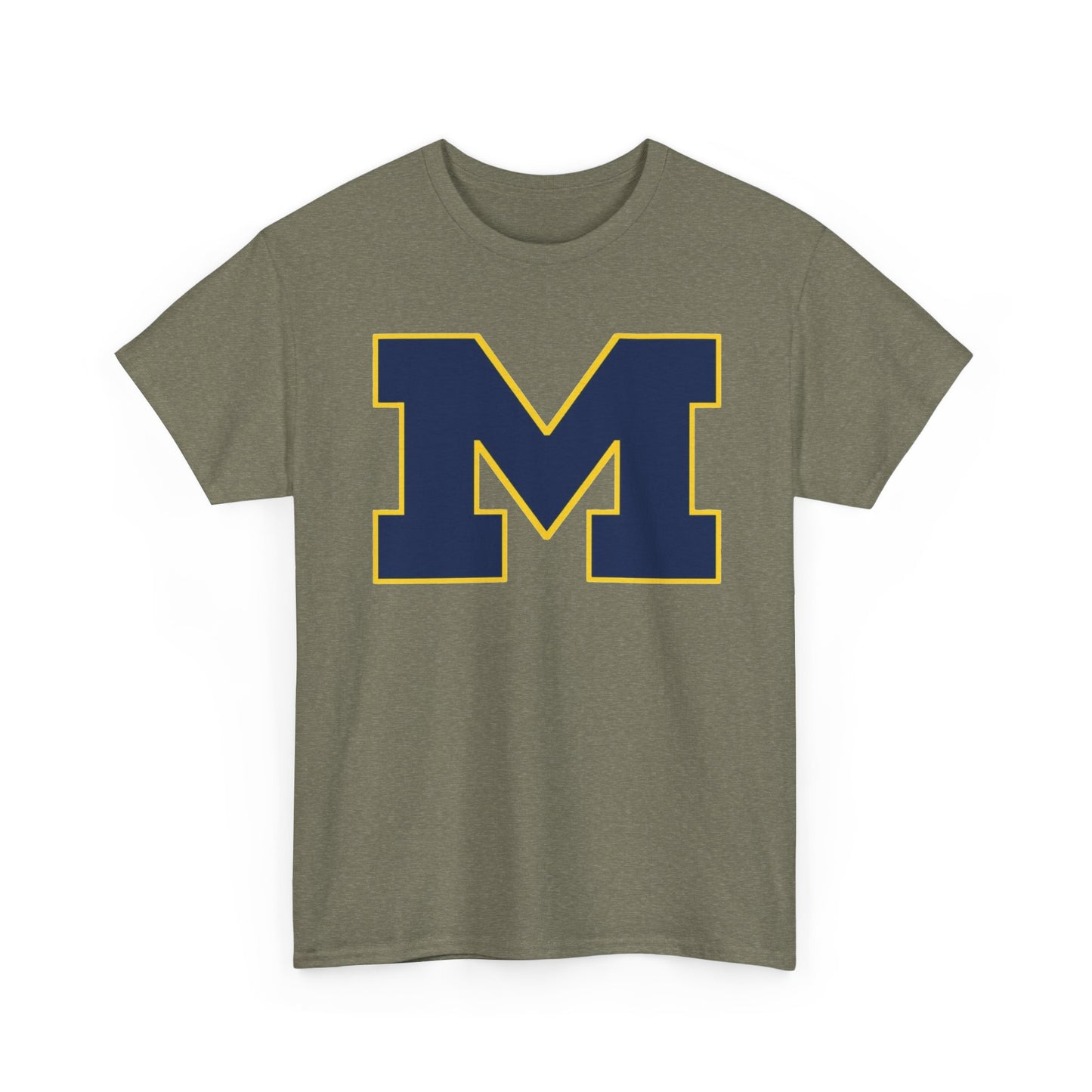 Michigan State Logo BRAND NEW Apparel T Shirt Unisex Unisex Heavy Cotton Tee