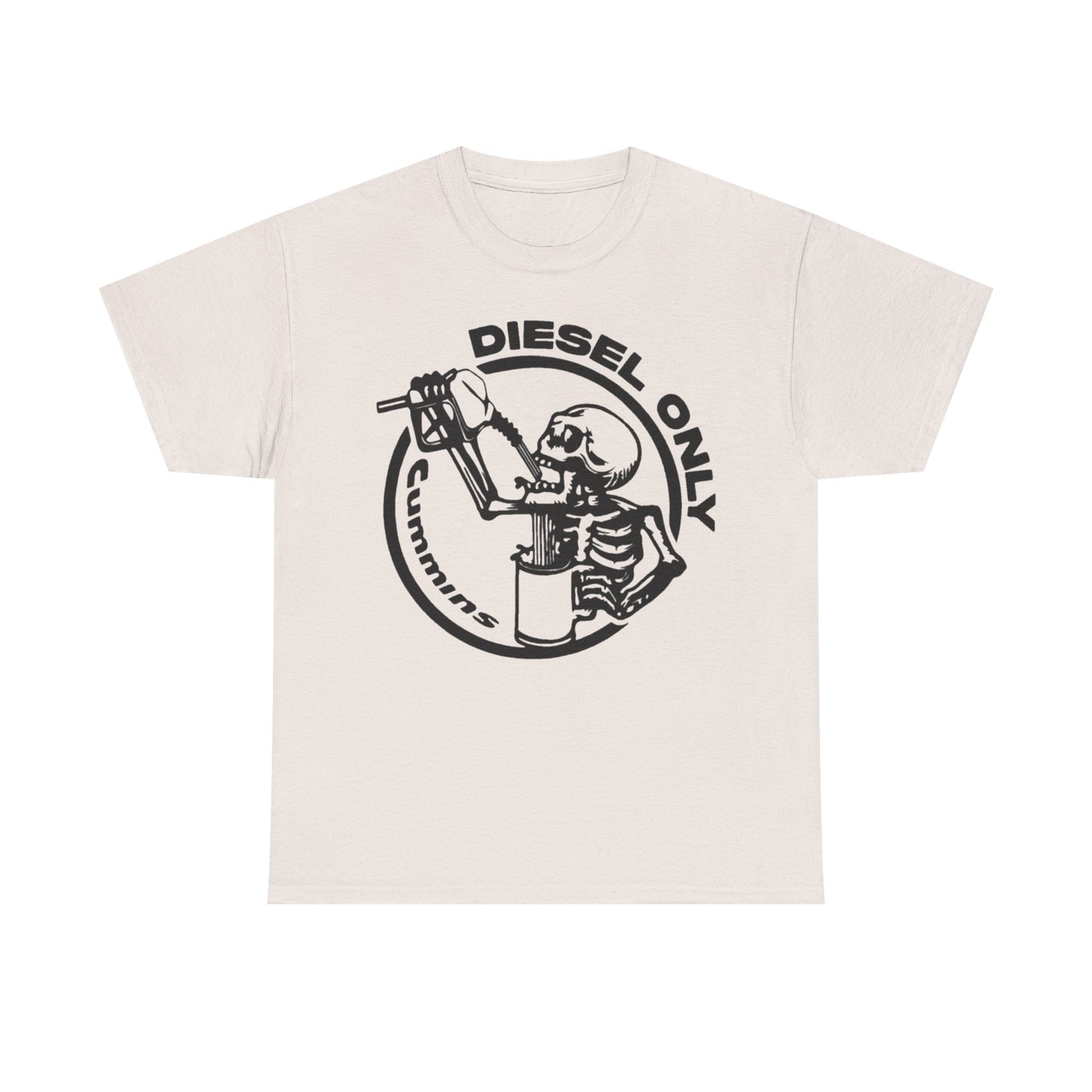 Diesel Only Cummins Graphic T Shirt Unisex Heavy Cotton Tee NEW