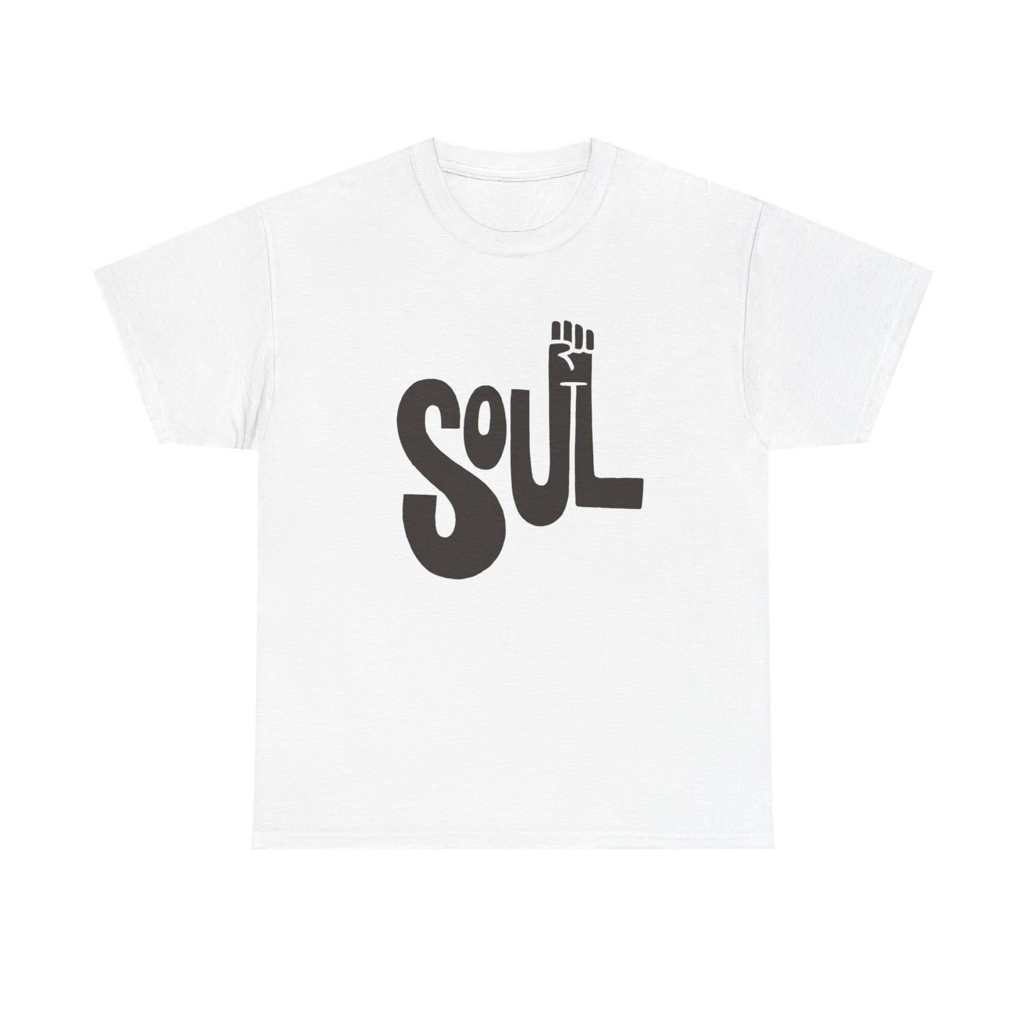 Soul Retro Power Graphic T Shirt NEW GIFT Unisex Heavy Cotton Tee