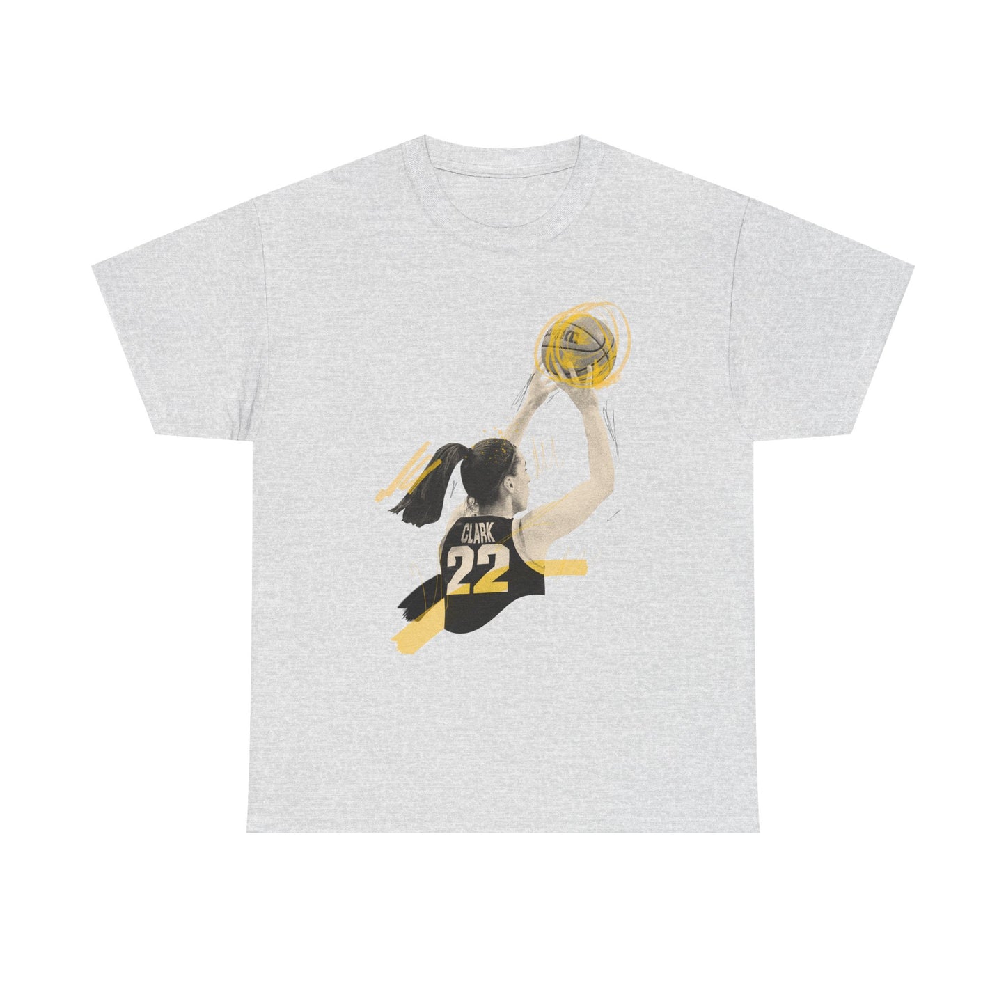 Caitlin Clark Basketball  Graphic T Shirt S-5XL NEW Unisex Cotton Tee