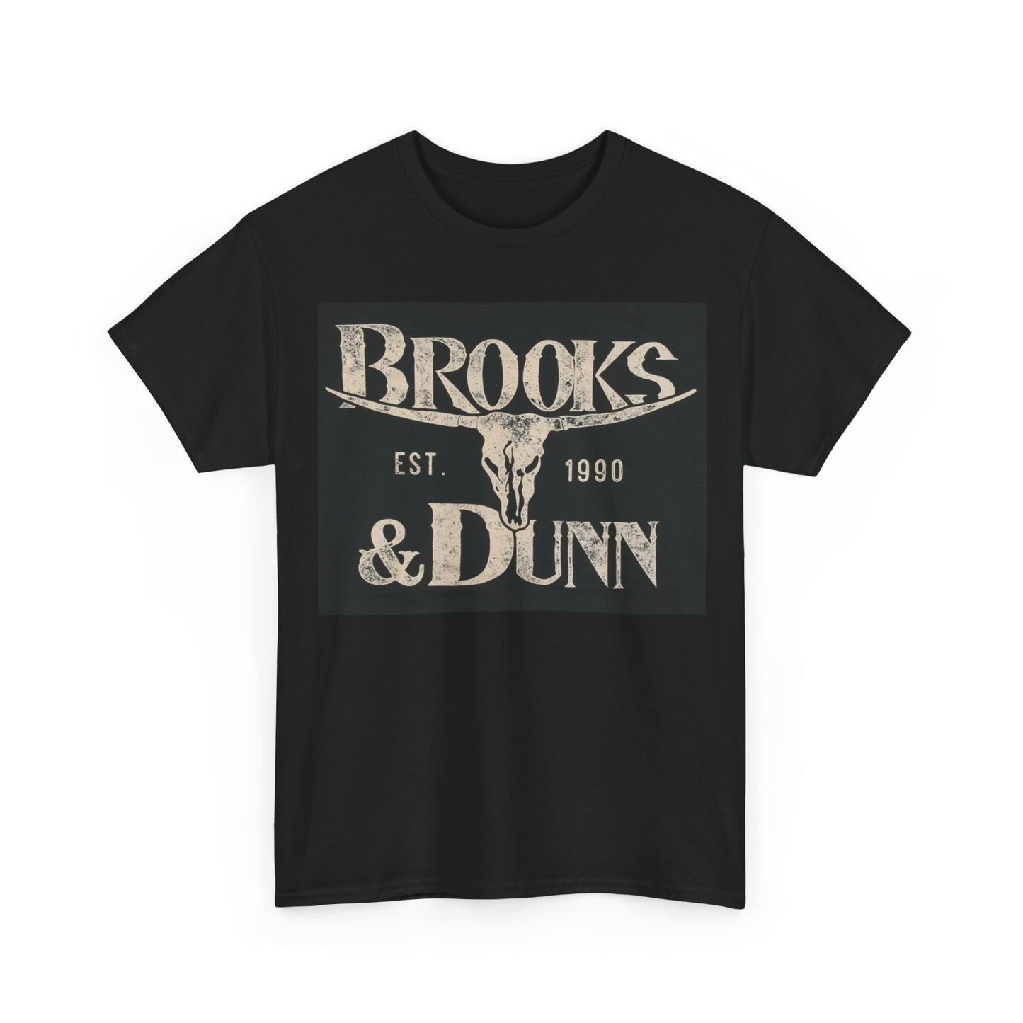 Brooks and Dunn Tshirt Vintage country fest retro Unisex Heavy Cotton Tee