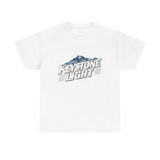 Keystone Light Graphic T Shirt Unisex Heavy Cotton Tee NEW