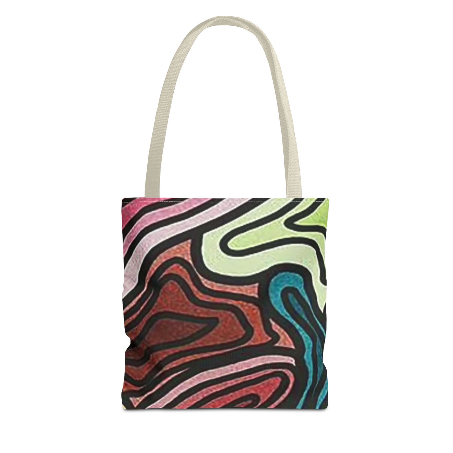 70s Multi Color BRAND NEW MODERN Tote Bag (AOP)