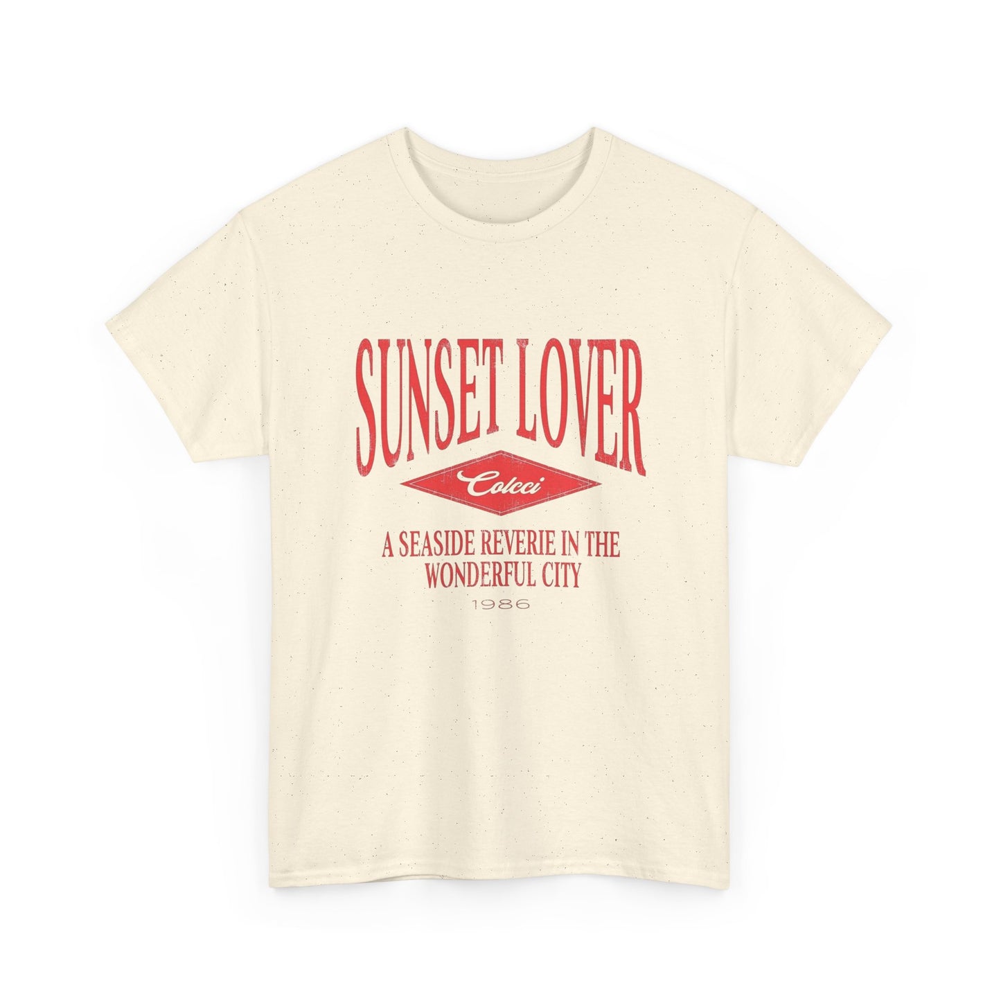 Sunset Lover Graphic T Shirt NEW Unisex Heavy Cotton Tee