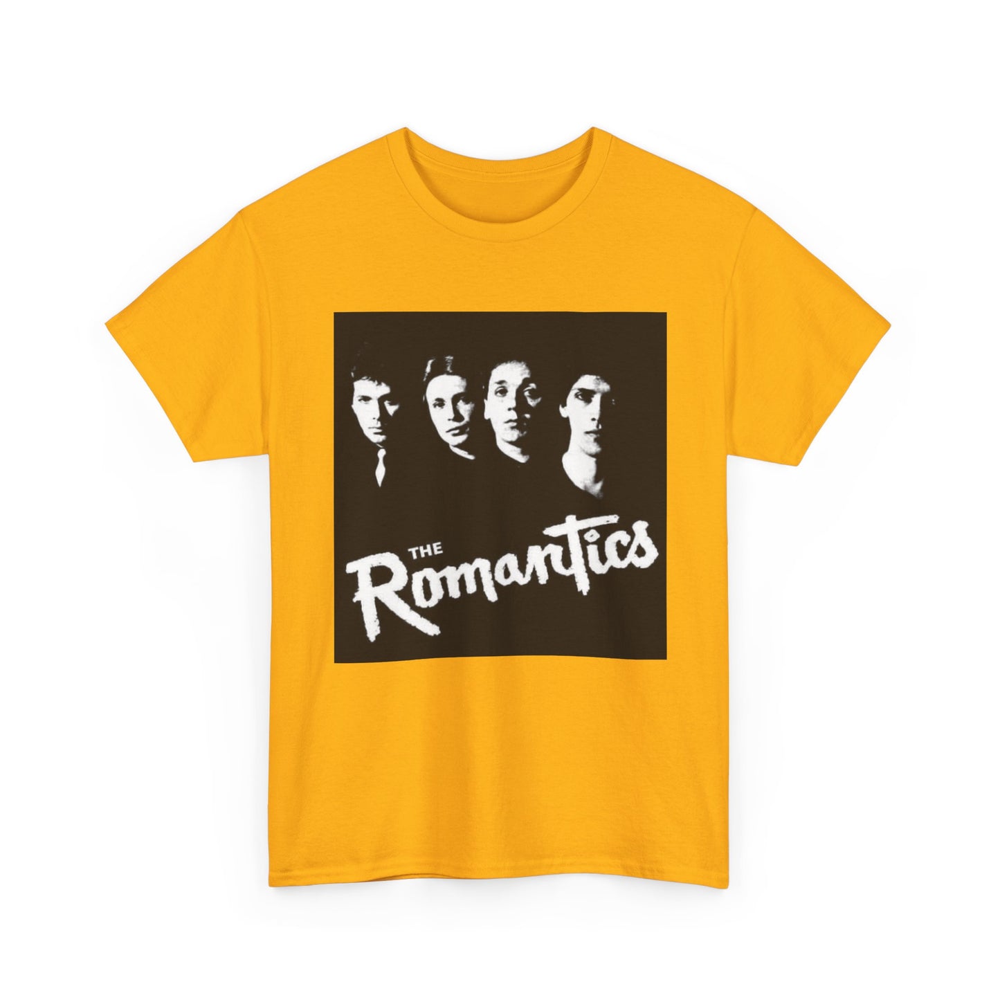 The Romantics Tshirt Retro Band Merch Vintage Unisex Heavy Cotton Tee
