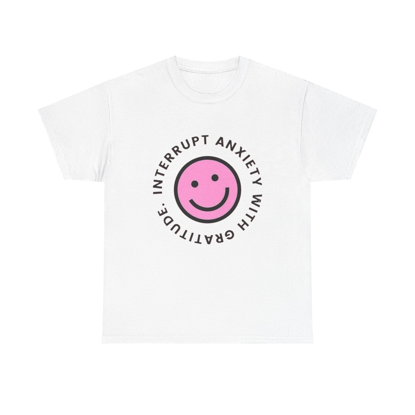 Interrupt Anxiety Graphic T Shirt NEW ADULT Unisex Heavy Cotton Tee