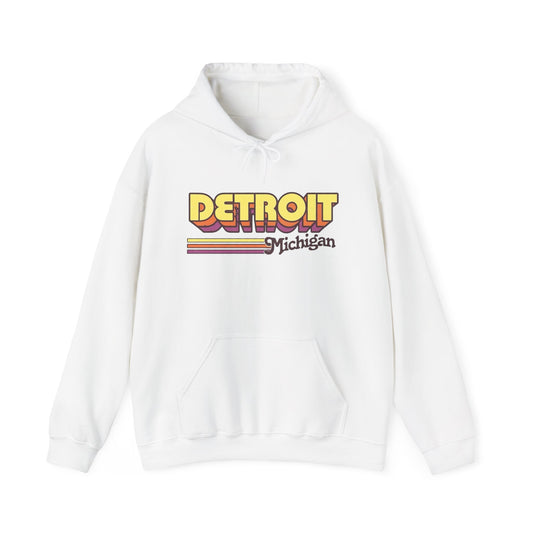 Detroit Michigan Graphic Hoodie Heavy Blend™ NEW Sweatshirt