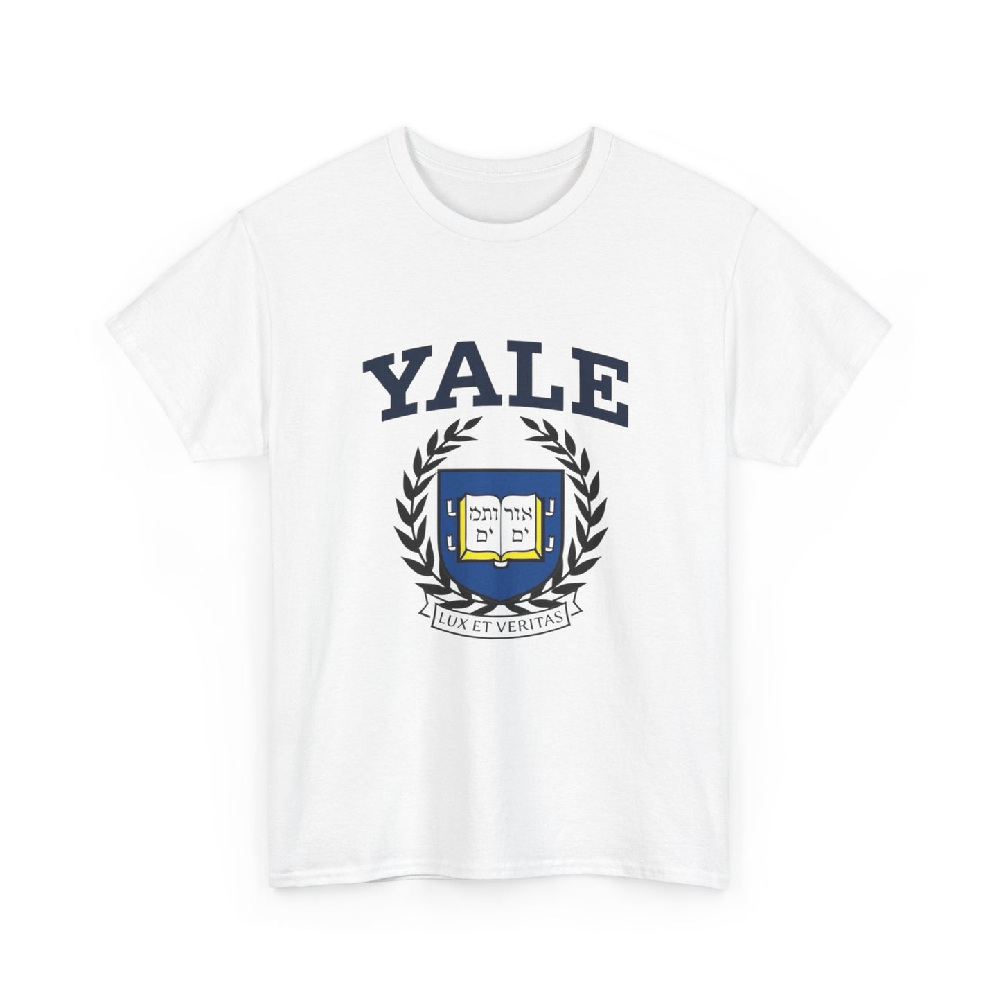 Yale Logo College Graphic T Shirt ADULT NEW