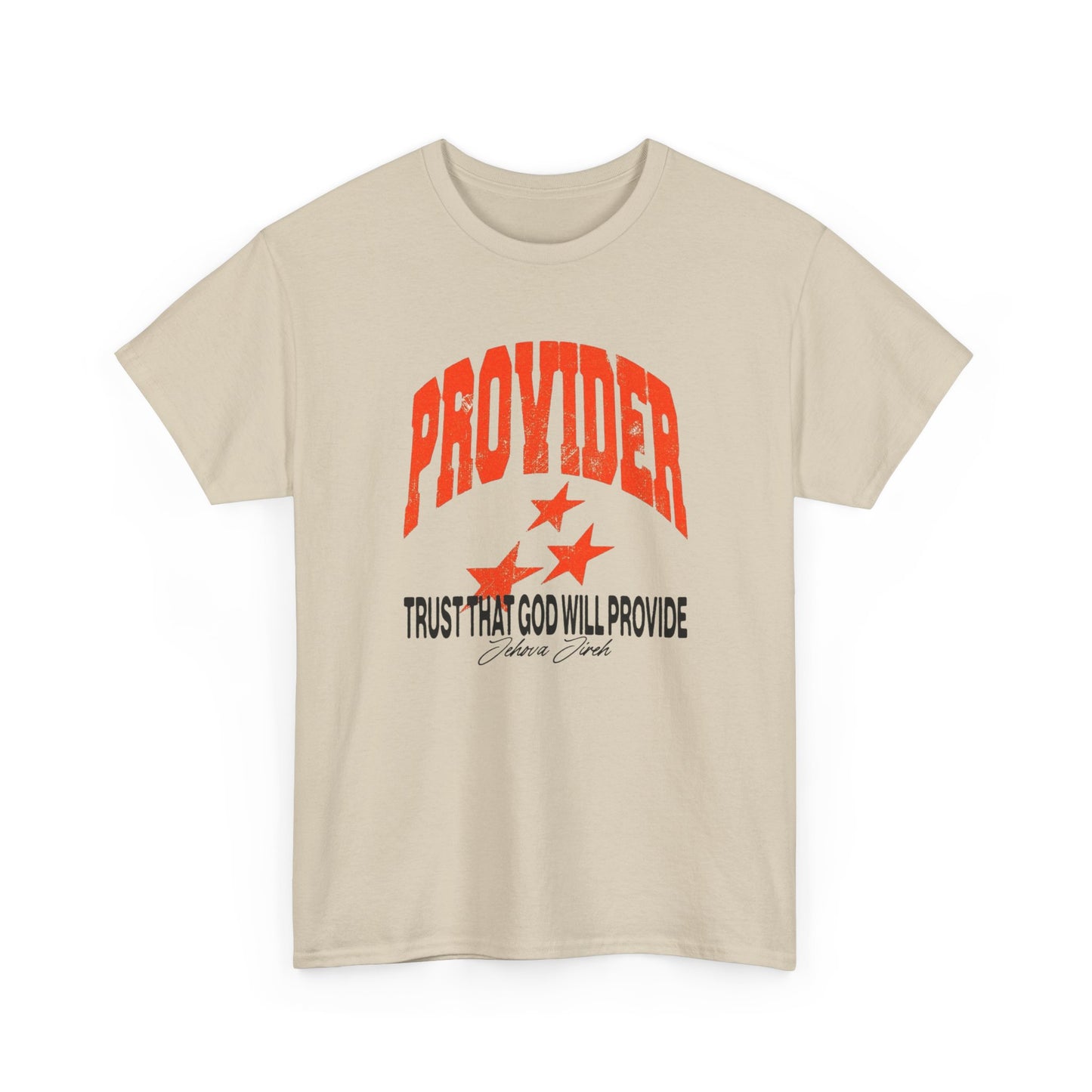 Trust That God Will Provide Graphic T Shirt Adult New Tee