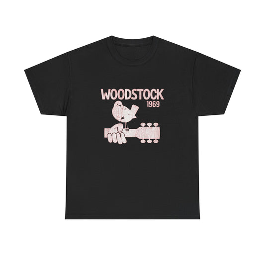 Woodstock Retro 1969 Vintage Graphic T Shirt NEW ADULT Tee