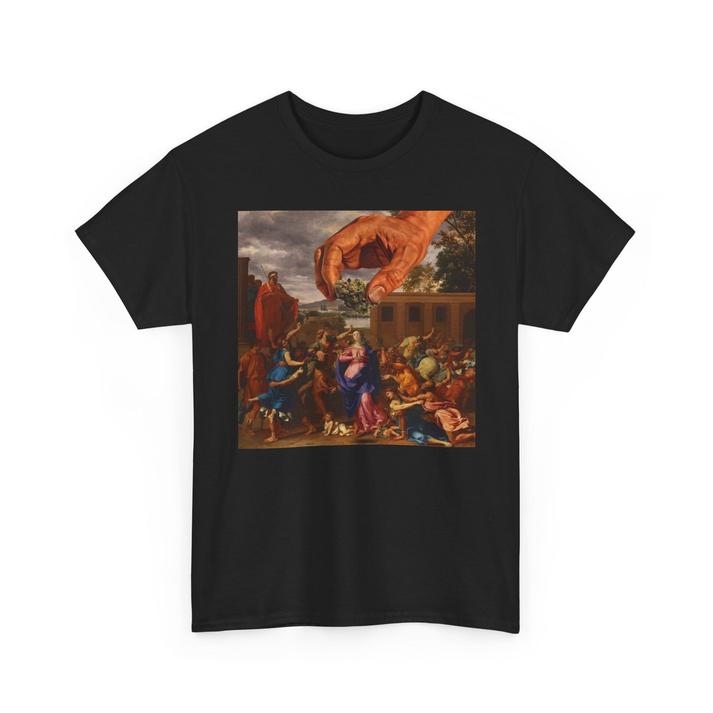 The Weed Gods Painting Graphic T-Shirt Womens Comfy Cotton Tee NEW