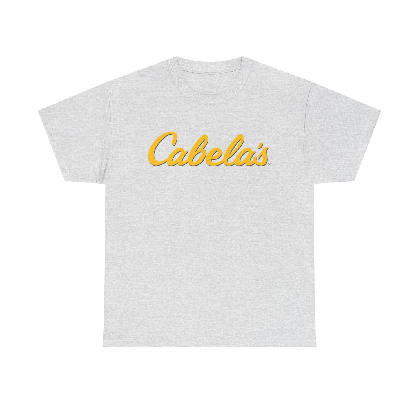 Cabelas Graphic T Shirt Outdoors Fishing Gear Unisex Heavy Cotton Tee